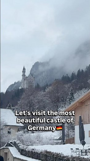 The real life FAIRYTALE CASTLE in Germany 🇩🇪 📍NEUSCHWANSTEIN CASTLE 🏰 #neuschwansteincastle