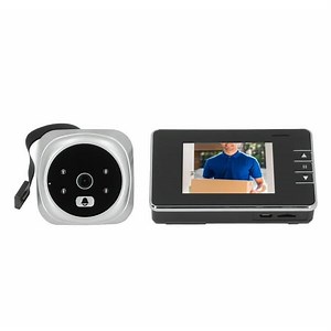 Video Doorbell Camera, 120 Degree View Weather Resistant Door Peephole Viewer Camera HD Camera for Office - Walmart.ca