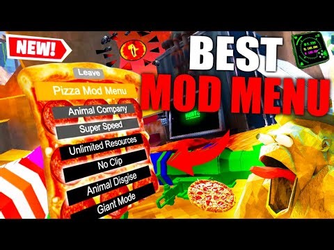 Animal Company Pizza Mod Menu is INSANE! (*BEST MOD*)