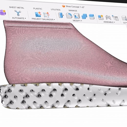 Streetwear designer Tega Akinola collaborated with Autodesk to create sky_lines, a sporty sandal inspired by Autodesk Fusion and the idea that with the right tools anything is possible. #LetThereBeAnything | Autodesk Construction Cloud