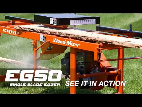 EG50 Single Blade Board Edger Walkthrough | Wood-Mizer