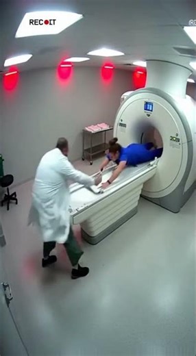 😱 MRI Machine Accident Caught on Camera!#MRI #MedicalFail #HospitalHorror #CCTVFootage #Scary