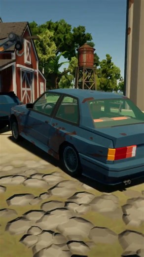 I Got WORST BMW M3 in Motor Town: Behind The Wheel... #shorts
