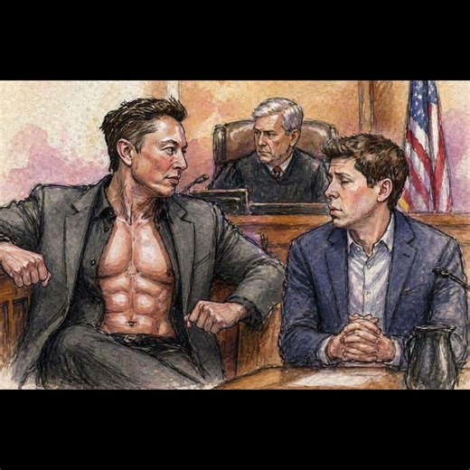 How AI Imagines the Musk vs Altman OpenAI Trial