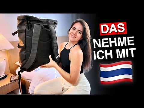 So packe ich für Thailand: 30 Tage nur mit Rucksack