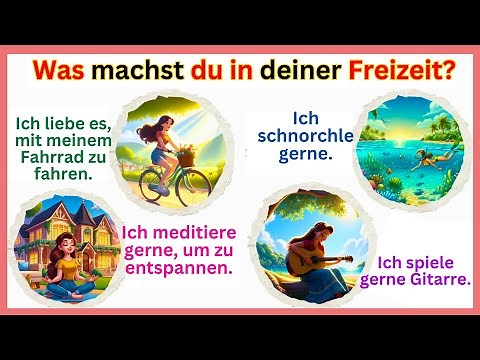 What do you like doing? | Hobbies and Interests | Free Time Activities with Sentences