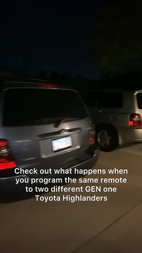 Programming Remotes for Two Different Gen 1 Highlanders