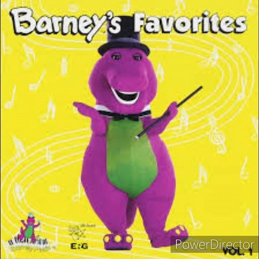 Barney's Favorite swimming Swimming (from a day at the beach)