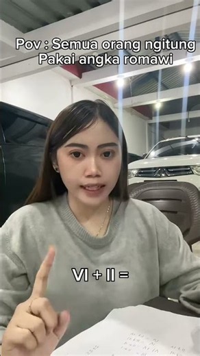 Learning to count using Roman numerals #dcars #usedcars #carbuyingandselling #funnycontent