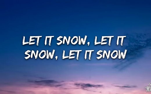 Frank Sinatra - Let It Snow! Let It Snow! Let It Snow! (Lyrics)