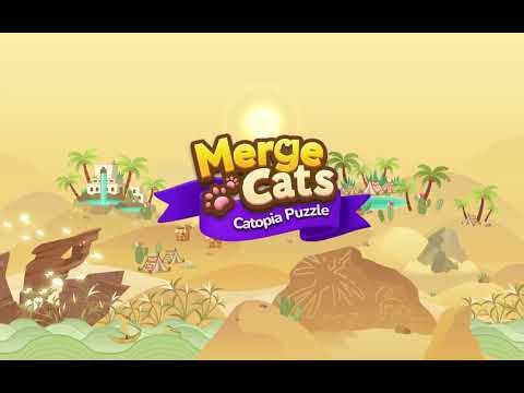 Merge Cats - Catopia Puzzle Gameplay Part 3| Magic Sand Town-2
