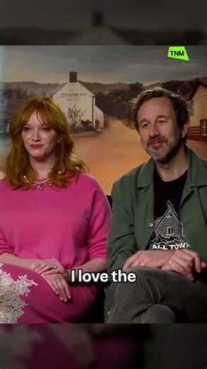 Christina Hendricks and Chris O'Dowd on cross over with Moon Boy