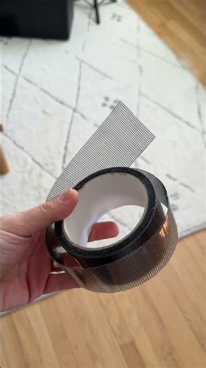 How to easily patch up holes in window screens