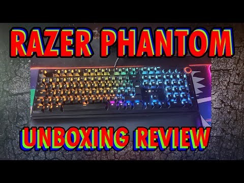 Razer's NEW Phantom Key Caps! Unboxing Review!