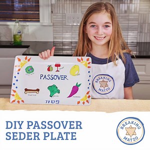 12K views · 170 reactions | Make a DIY Seder Plate with your kids....