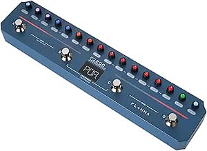 FLAMMA FG200 Intelligent Multi-Effects Guitar Pedal with 52 AMP Models 5 BOOST Models 16 CAB Simulations 7 Effects Modules 9 IR Slots 40 Presets 40 Rhythm Styles Support APP OTG