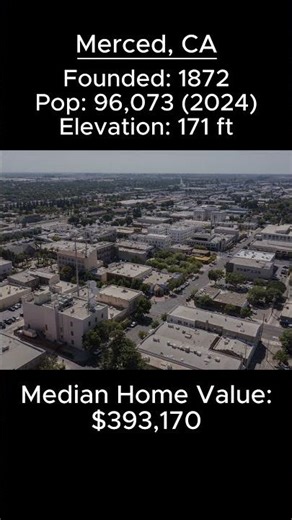 Random US Towns: Merced, CA #shorts