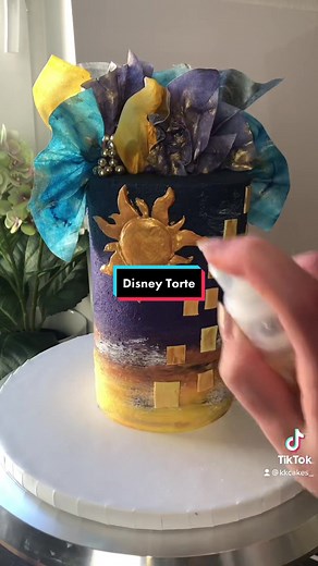 Magical Disney Cake Tutorial 🎂✨
