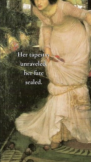 The Lady of Shalott Looking at Lancelot (1894) by John William Waterhouse