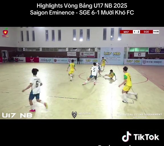 Highlights U17 NB 2025: SGE vs Mười Khó FC