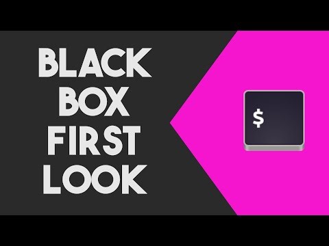 Black Box - A New Terminal Emulator (Early First Look)