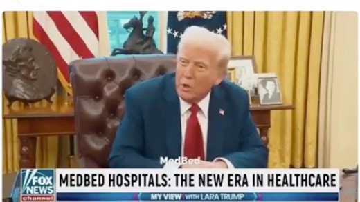 Trump shares AI video promoting â€˜MedBedâ€™