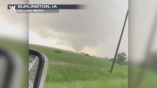 9.3K views · 148 reactions | Another confirmed tornado in Iowa. This in Burlington, west of the airport | WeatherNation | Facebook