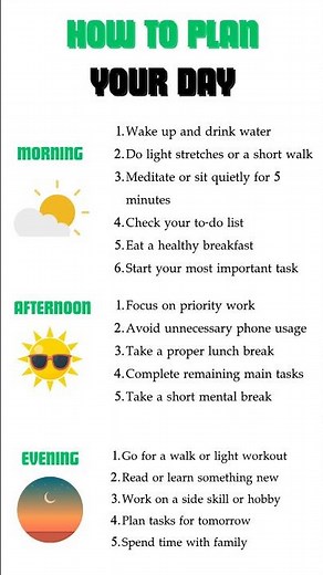 How To Plan Your Day Effectively | Simple Daily Routine for Productivity