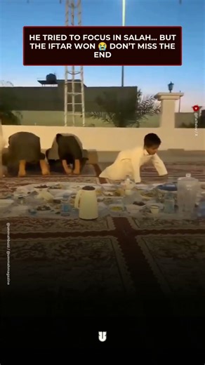 He Prayed With Them… But His Heart Was Waiting At The Iftar 😭 | Ummah Magazine