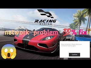 Racing master slow network connection problem 💯% fix in english version