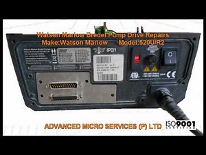 Watson Marlow 520U/R2 Bredel Pump Drive Repairs @ Advanced Micro Services Pvt.Ltd,Bangalore,India