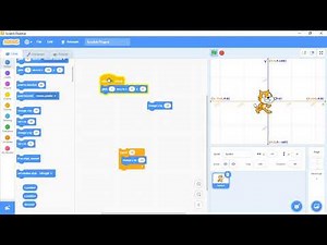 Scratch Applications X Y coordinate tutorials