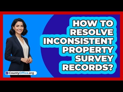 How To Resolve Inconsistent Property Survey Records?