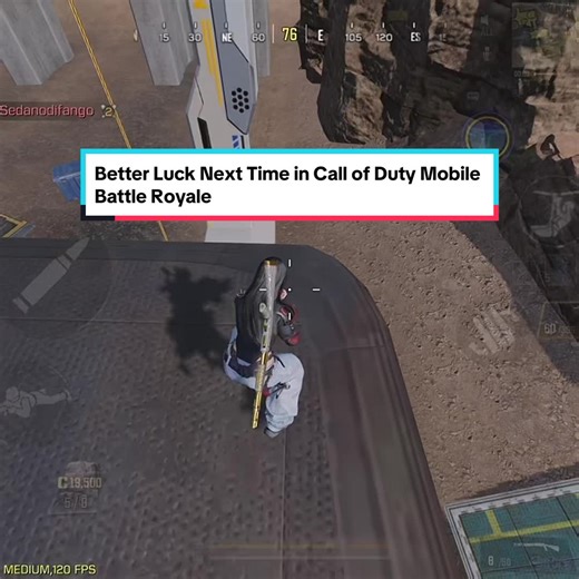 Better Luck Next Time in Call of Duty Mobile Battle Royale Broken from temu was definitely not expecting this wake up call from yours truly as you can see. This is what happens when you lack awareness in CODM BR. He really didn’t like what just occurred so of course he decided to call up his buddy to come and try to teach me a lesson. His teammate had some moves on him but still wasn’t able to get the revenge that he was seeking. This kind gentleman also had the BY15 boba blaster which is now in