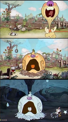 Cuphead Root Pack Original VS Fan Made VS Modded ( Onion ) !! #cuphead #gaming #animation