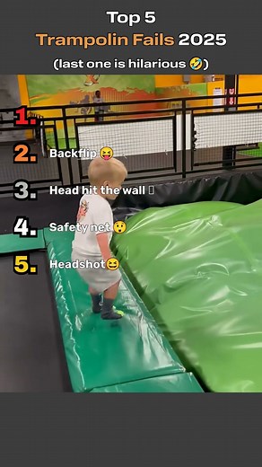 Top 5 Trampolin Fails 2025