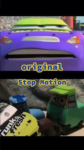 Cars 1 2005 Trailer Original Vs Stop Motion
