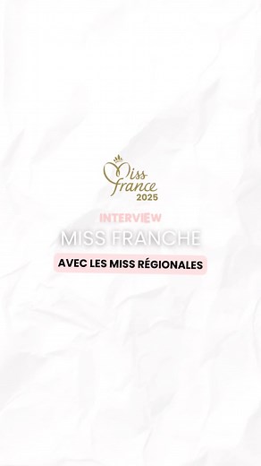 J-4 ✨ Découvrez qui sont les candidates de l’élection de Miss France 2025 à travers une interview plus franche que jamais ! Rendez-vous samedi 14 décembre à 21h10 sur TF1 pour vivre en direct l’élection #missfrance2025 👑Quelle est votre candidate favorite ?#missfrance #missfrance2025 #interview #election | Miss France