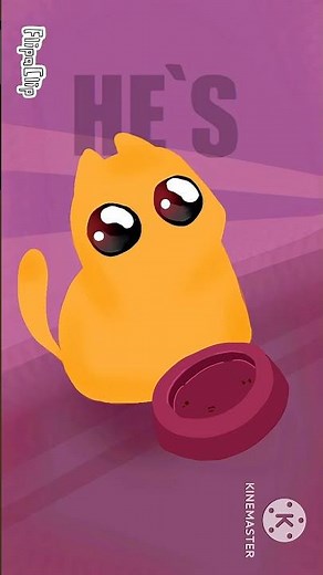 You think the devil has horns? #flipaclip #animation #cat #shorts #funny #2d #devil #cute #viral