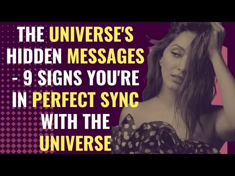 The Universe's Hidden Messages - 9 Signs You're In Perfect Sync With The Universe | Awakening