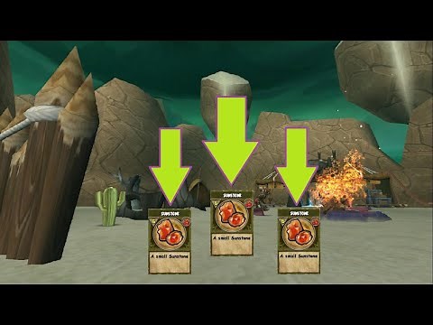 Wizard101 - Best Sandstone/Sunstone Location!