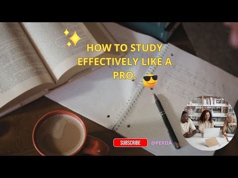 How to study like a pro. 👊🧠