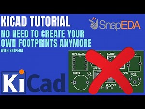 KiCad Tutorial - No need to create your own footprints anymore