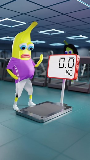Fastest Way to Lose Weight🤣 #meme #funny #animation | Ready to Banana