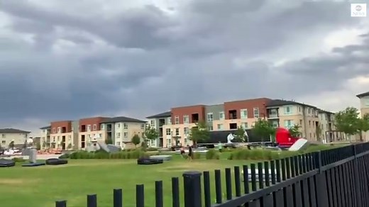 Wind blows dozens of mattresses across Denver park