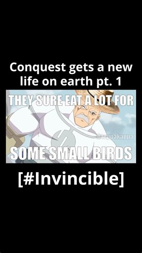 Conquest Gets a New Life on Earth pt.1 #invincible #conquest #carl #meme #VA #VO #conquestinvincible