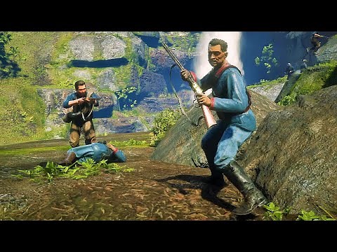 US Army vs Cuban Military | Red Dead Redemption 2 NPC Wars 76
