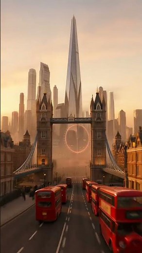 London Then and Now (1900–2026) 🇬🇧✨ #satisfying