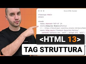 Semantic Tags for Structure - HTML Course Lesson 13