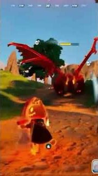 Easiest way to kill Fire Dragons in Lego Fortnite Odyssey .